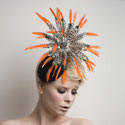 Angelie Cocktail Hat by Arturo Rios - Hats and Caps Online Shop - Hip Head Gear